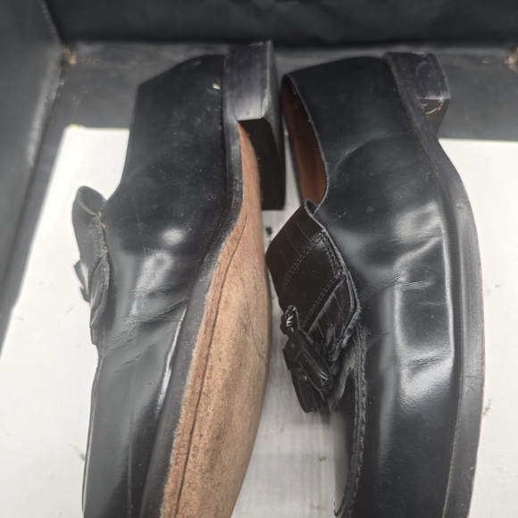 Bostonian Black Leather‎ Tassel Loafers main image 8